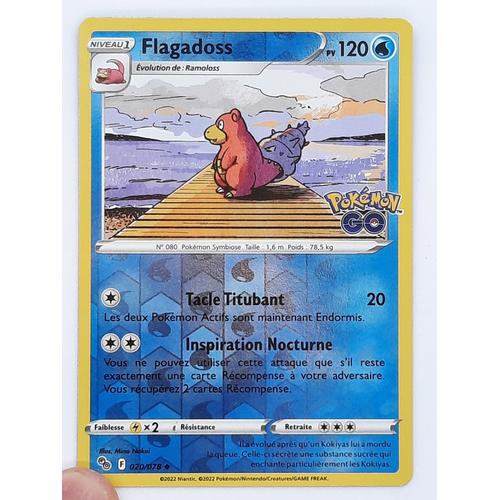 Flagadoss Reverse - Pokémon - Set Pokémon Go - 020/078 - Eb10.5 - Française
