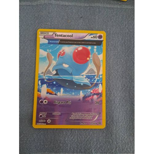 Une Carte Pokémon De Tentacool