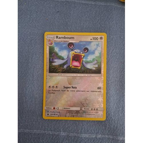 Une Carte Pokémon De Ramboum