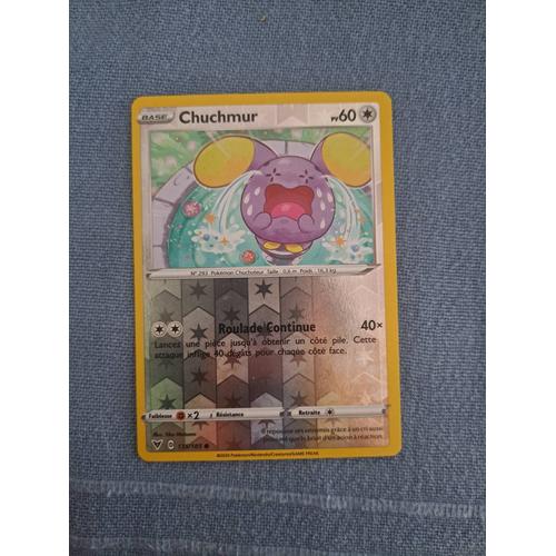 Une Carte Pokémon De Chuchmur