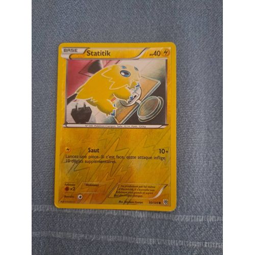 Une Carte Pokémon De Statitik