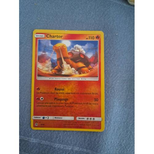 Une Carte Pokémon De Chartor