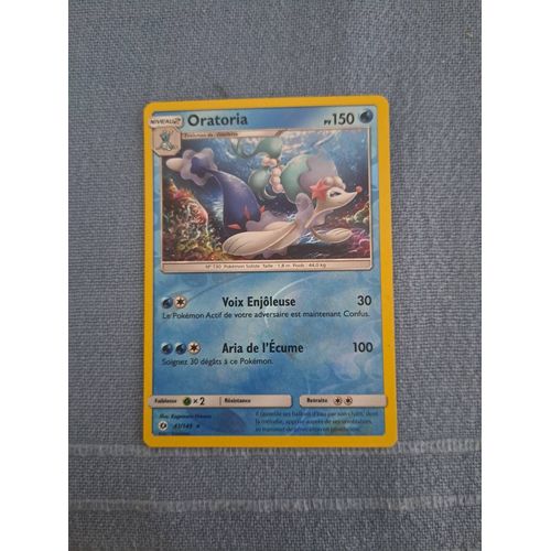 Une Carte Pokémon De Oratoria