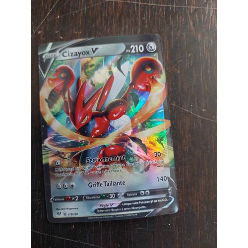 Carte Pokemon Basic 210 Cizayox / Reverse Brillante