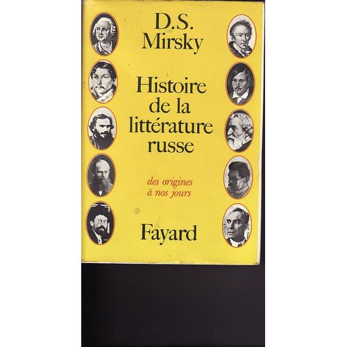 Histoire De La Littérature Russe