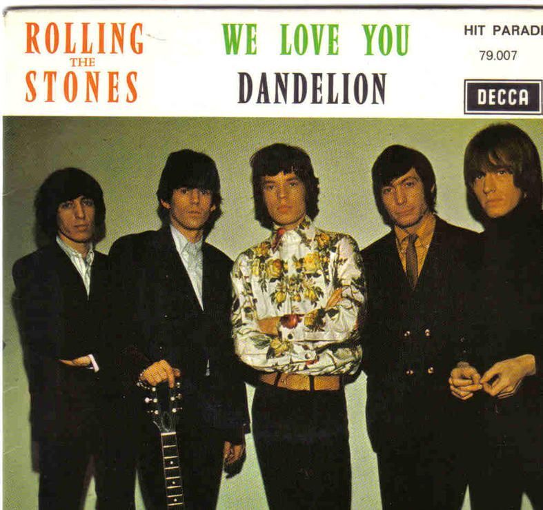 ７インチ★ROLLING STONES★We Love You UK Decca The Rolling Stones – We Love You – Vinyl (7