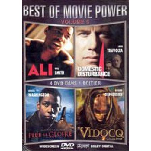 Best Of Movie Power Volume 5 : Ali - L'intrus (Domestic Disturbance) - Pour La Gloire - Vidocq