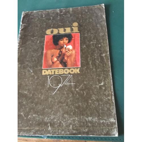 Oui Datebook 1974 Calendrier Agenda