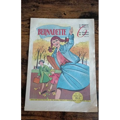 Lot De 4 Revues Bernadette Nouvelle Série De 1956