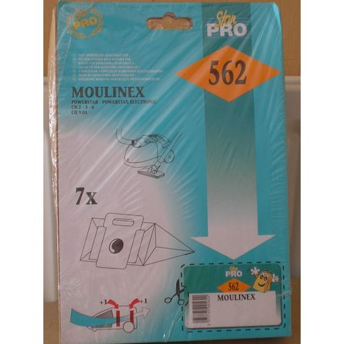 Sac aspirateur Moulinex - n°562 - StarPro