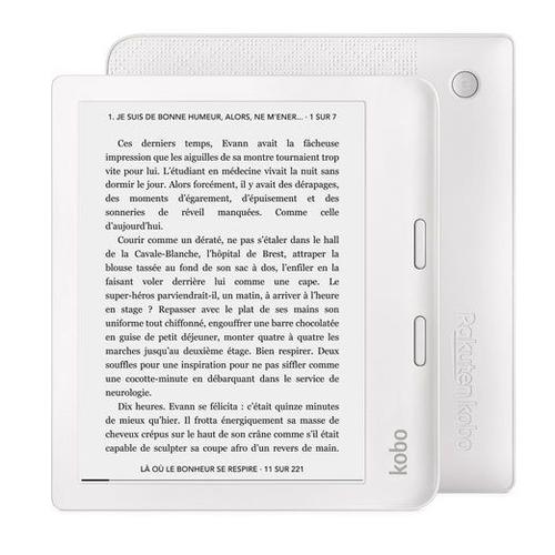 Liseuse eBook Kobo Libra 2 32 Go 7 pouces Blanc