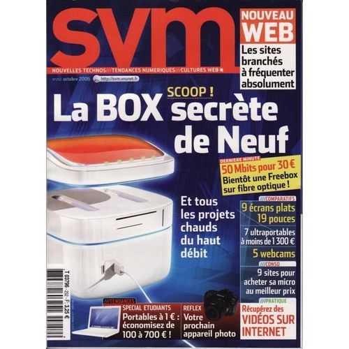 Svm  N° 252 : La Box Secrete De Neuf