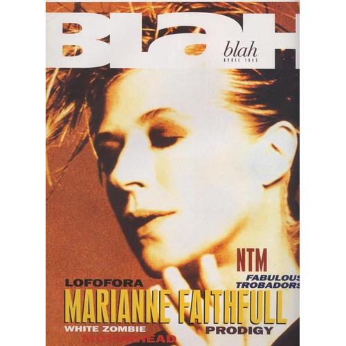 Blah Blah / 04-1995  N° 00 : Marianne Faithfull (2p) - Motorhead (1p)