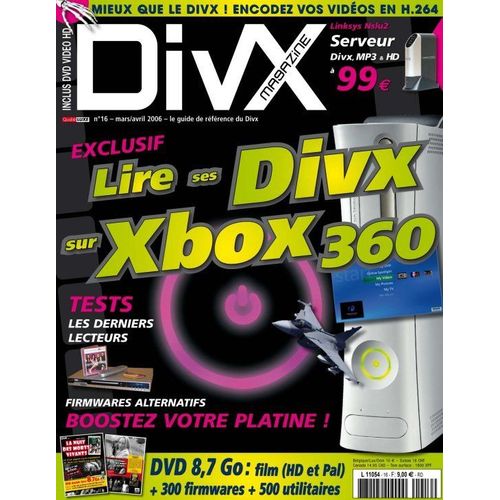 Divx Magazine  N° 16 : Lire Ses Divx Sur Xbox 360
