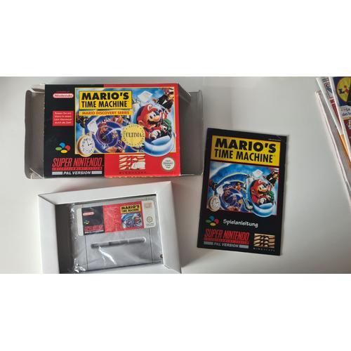 Mario's Time Machine - Super Nintendo Snes Complet Frg