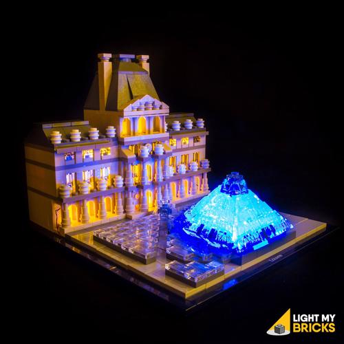 Lumières Pour Lego Louvre 21024