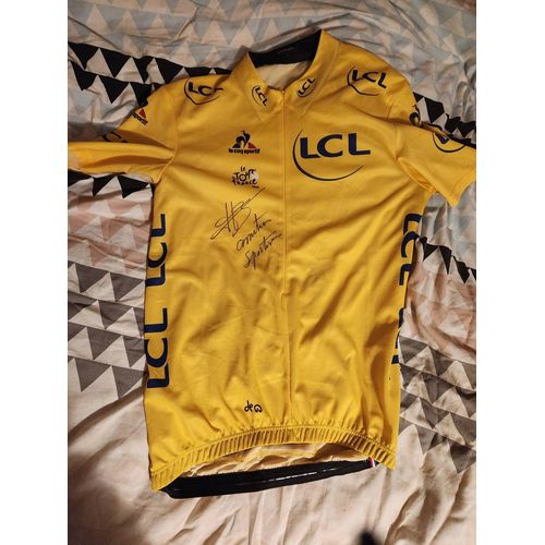 Maillot Jaune Signé Bernard Hinault
