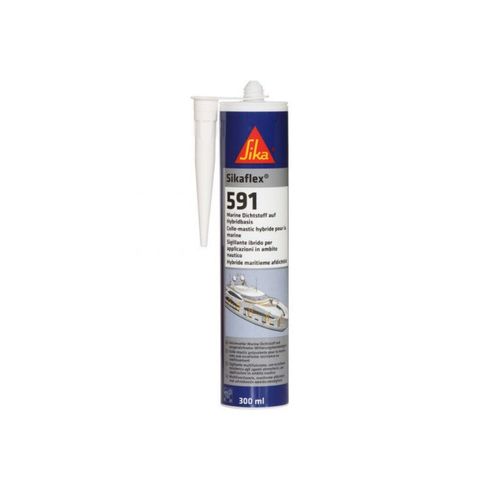 Colle mastic hybride marine SIKA Sikaflex-591 - Noir - 300ml