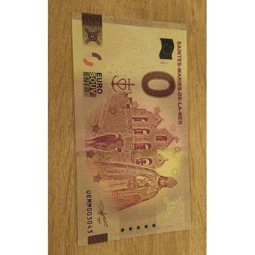Billet Zéro Euro
