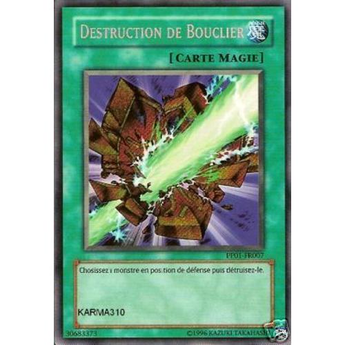 Destruction De Bouclier - Pp01-Fr007 - Premium Pack - Rare