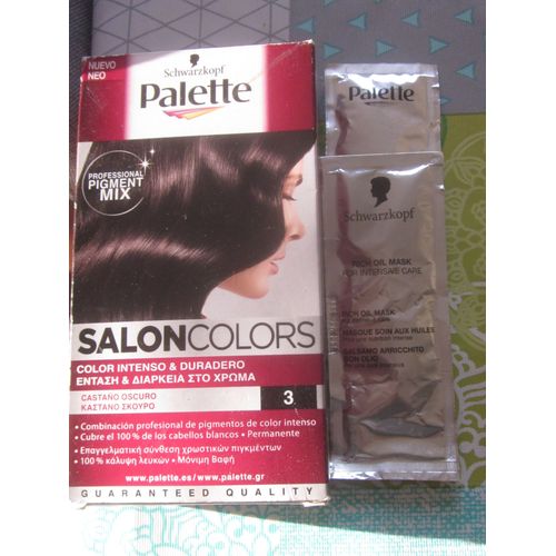 Coloration Palette Schwarzkopf 