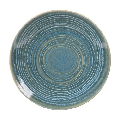 Assiette Plate Moon Lagon 27 Cm (Lot De 6)