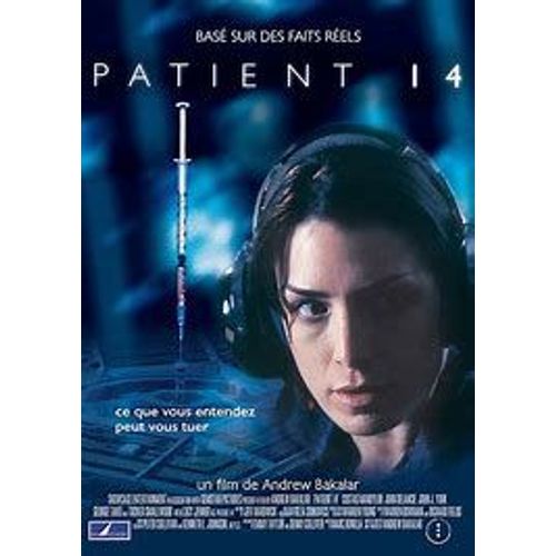 Dvd "Patient 14" - Film Basé Sur Des Faits Réels (Excellent État)