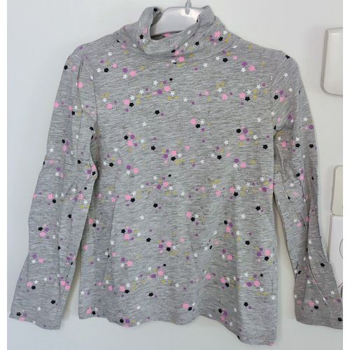 T-Shirt Manches Longues Gris H&m - T6 Ans