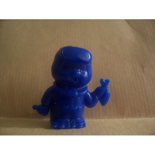 Kiki Bonux Bleu Fonce - Ajena - Figurine Avec Poisson