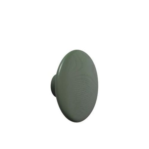 Muuto - Patère Dots Wood - L - vert mousse - Vert