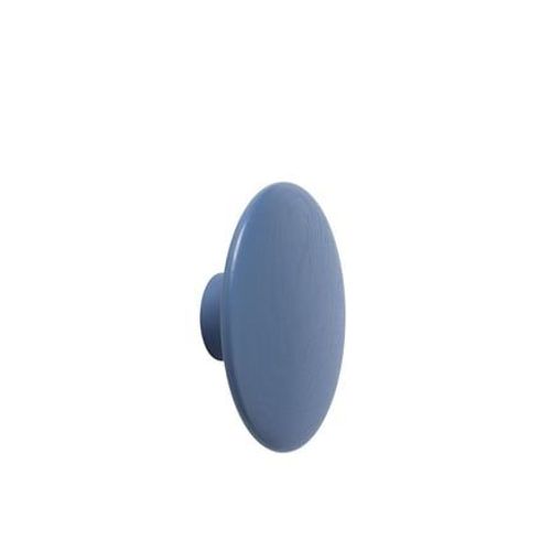 Muuto - Patère Dots Wood - L - bleu pâle - Bleu