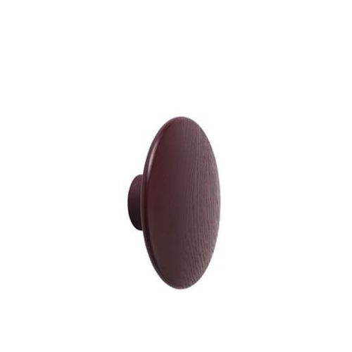 Muuto - Patère Dots Wood - L - rouge - Violet