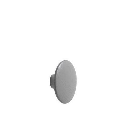 Muuto - Patère Dots Wood - M - gris foncé - Gris