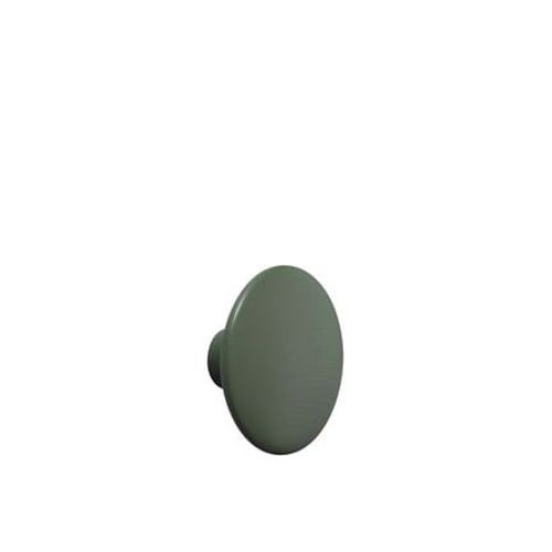 Muuto - Patère Dots Wood - M - vert mousse - Vert