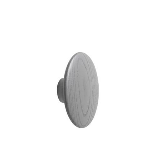 Muuto - Patère Dots Wood - L - gris foncé - Gris