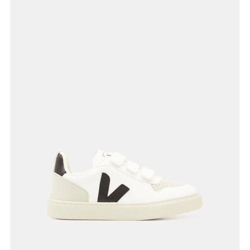 Veja Tennis Small Vs10 Cuir Chromefree Blanc