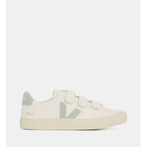 Veja - Baskets Basses Recife Logo Chromefree Cuir - Blanc - 36