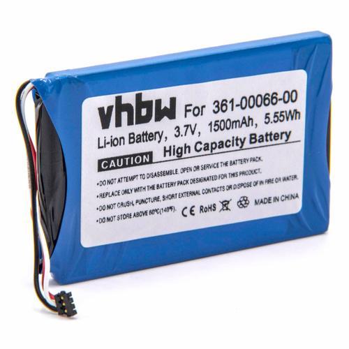 vhbw Batterie compatible avec Garmin NüviCam LMT-D GPS, appareil de navigation (1500mAh, 3,7V, Li-ion)