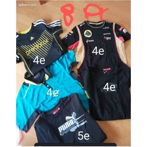 Tee Shirt Comme Neuf .8 Ans Plusieurs Marques