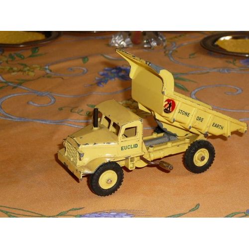 Dinky Toy-Gb-Euclid Rear Dump Truck  No 965-Dinky Toys