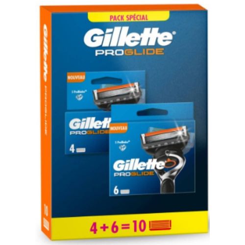 Lames Rasoir Gillette Proglide 4+6=10 