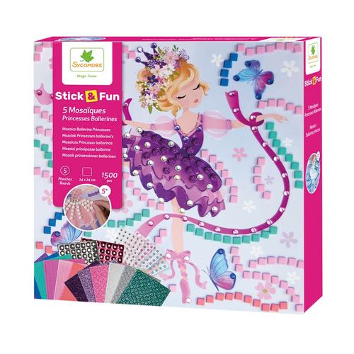 Sycomore Stick'n Fun - Gm Mosaïques - Princesses Ballerine