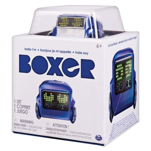 SPIN MASTER ROBOT BOXER (assort 2 couleurs : Noir & Bleu)