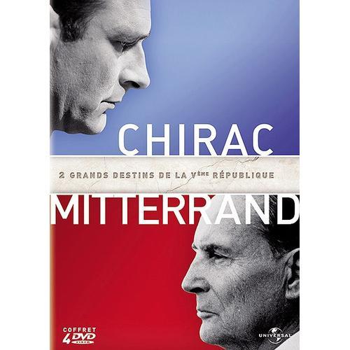 2 Grands Destins De La Ve République - Coffret - Chirac + François Mitterrand - Le Roman Du Pouvoir