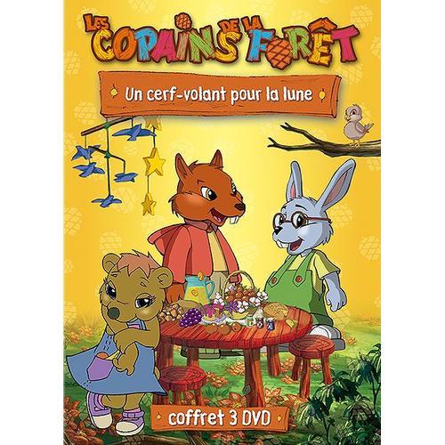 Les Copains De La Forêt - Coffret - La Grosse Bêtise + Un Cerf-Volant Pour La Lune + Les Jumeaux Rebelles