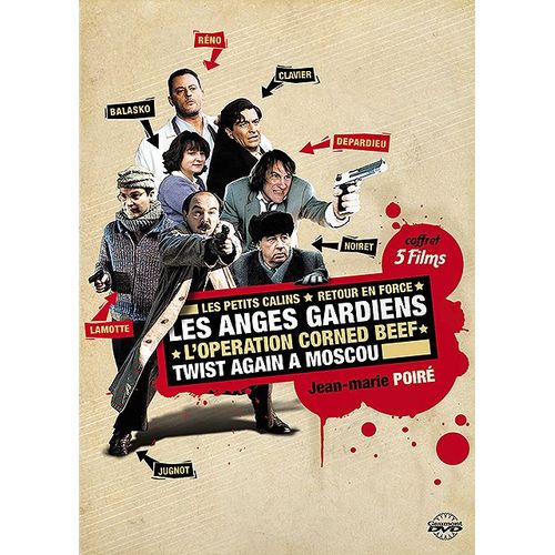 Jean-Marie Poiré - Coffret - Les Petits Câlins + Retour En Force + Twist Again À Moscou + Opération Corned Beef + Les Anges Gardiens