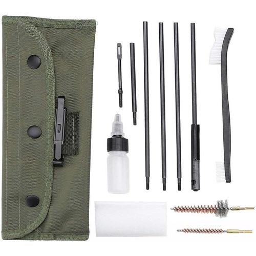 Kit D'outils 12 En 1, Brosses De Nettoyage, Sac De Transport Multifonction Pour Fusil Et Pistolet 22lr.223.257, 5,56 Mm