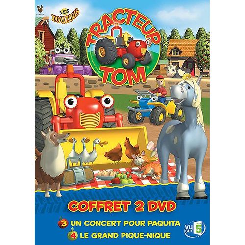Tracteur Tom - Coffret - Un Concert Pour Paquita + Le Grand Pique-Nique
