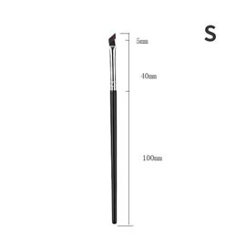 Pinceau Eye-Liner Plat À Lame Ultra Fine,Angle Fin,Pour Les Sourcils,Accessoire