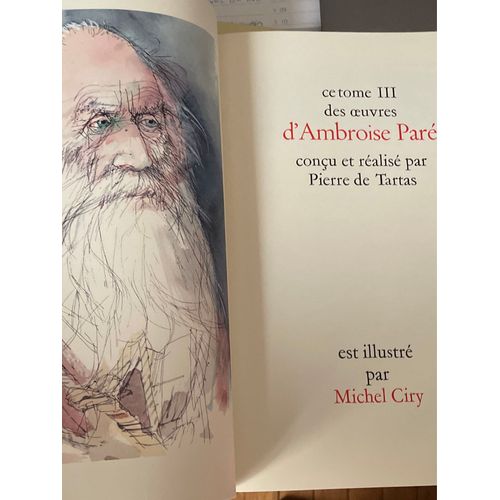 ?uvres Complètes D’Ambroise Pare     Pierre De Tartas